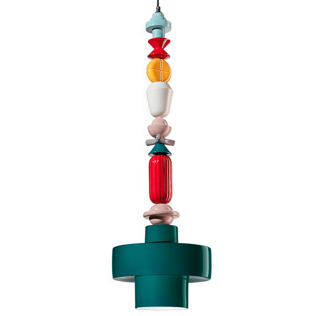 Lariat C2532 Pendel - Grøn - Ferroluce