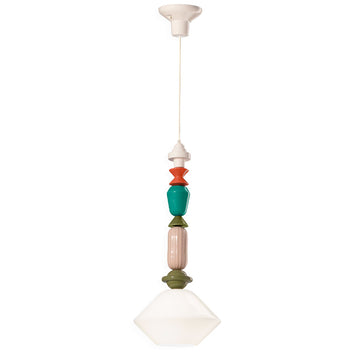 Lariat C2711 Pendel - Hvid - Ferroluce
