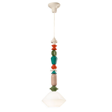 Lariat C2712 Pendel - Hvid - Ferroluce