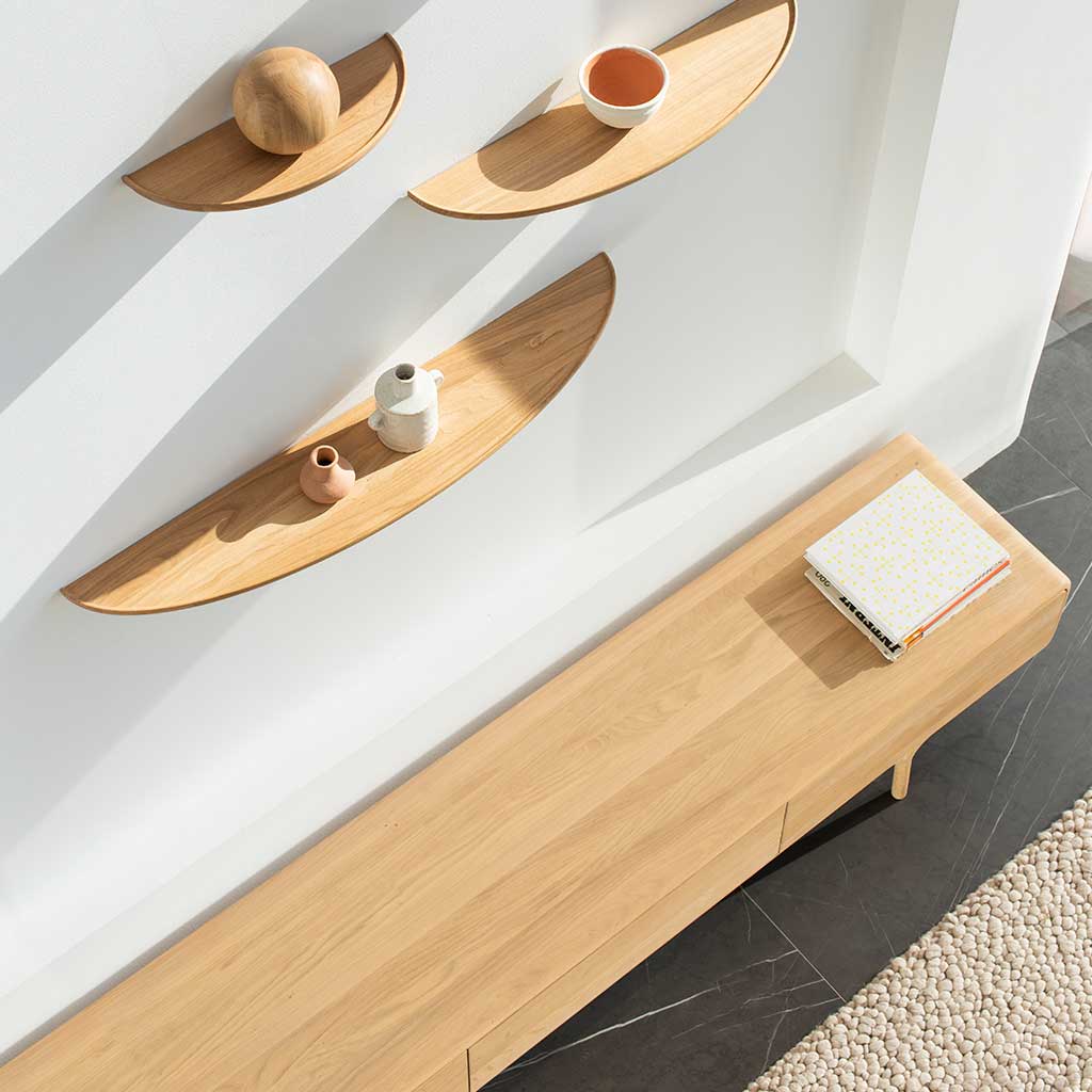 Fawn Skænk - 3 skuffer - Gazzda