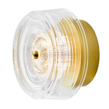 Glow Væglampe - Mat Guld - Loom Design