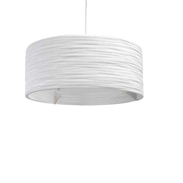 Drum scraplights pendel (Hvid) - Graypants