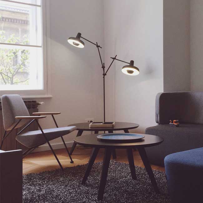 Arigato 2 gulvlampe  - Grupa Products