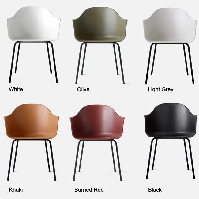 Harbour Dining Chair (Stålben) - Audo Copenhagen