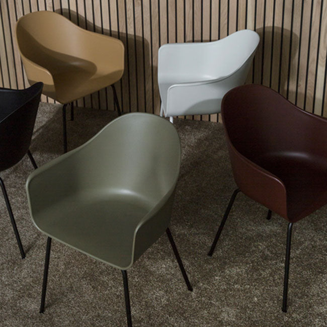 Harbour Dining Chair (Stålben) - Audo Copenhagen