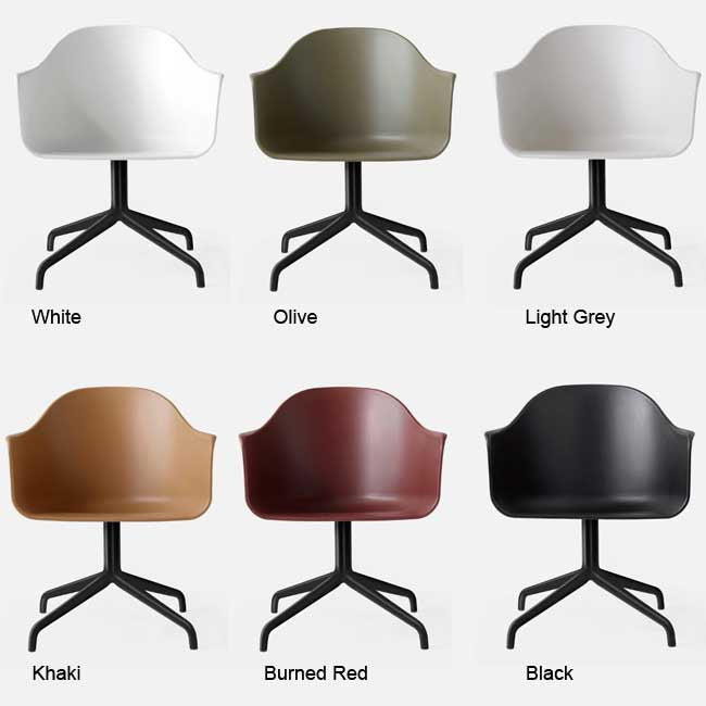 Harbour Dining Chair (Swivel Basel) - Audo Copenhagen