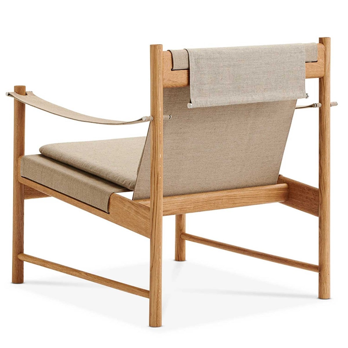 HB Lænestol - Eg Olieret/Canvas - Brdr Krüger