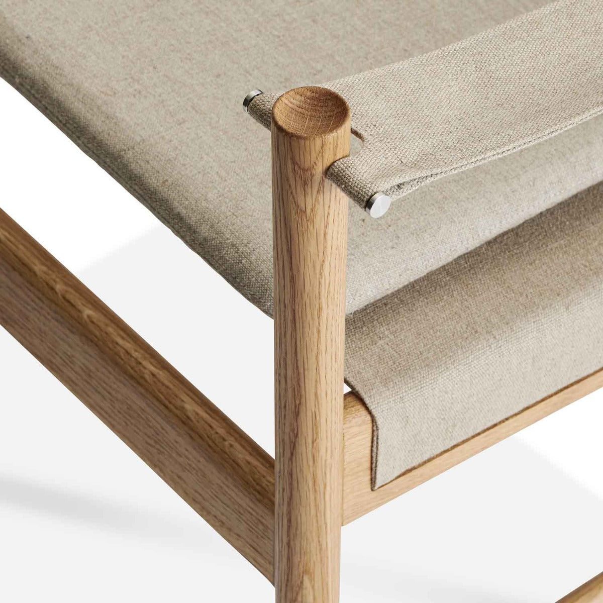 HB Lænestol - Eg Olieret/Canvas - Brdr Krüger