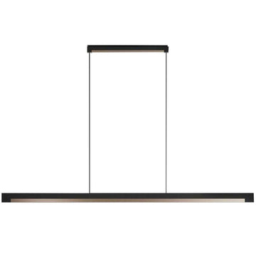 INLAY Pendel - Matt Black / Satin Gold - Light Point / Studio F. A. Porsche