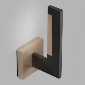 INLAY Væglampe W1 - Matt Black / Satin Gold - Light Point / Studio F. A. Porsche