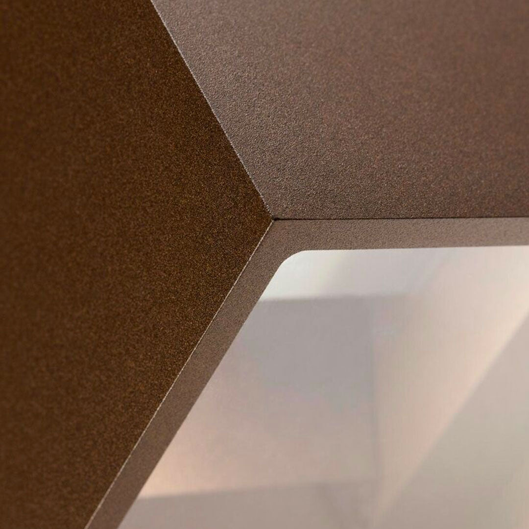 Cube Up/Down LED - Rust - Light Point