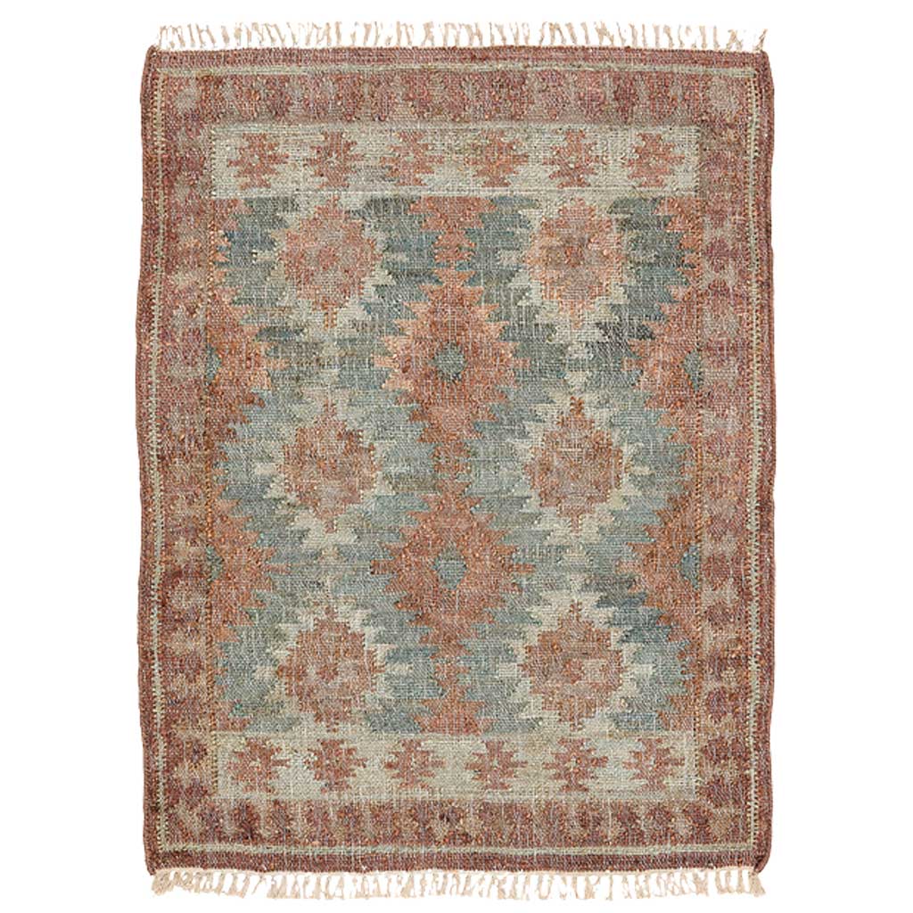 Cancun Jute Kelim Gulvtæppe - Liv Interior