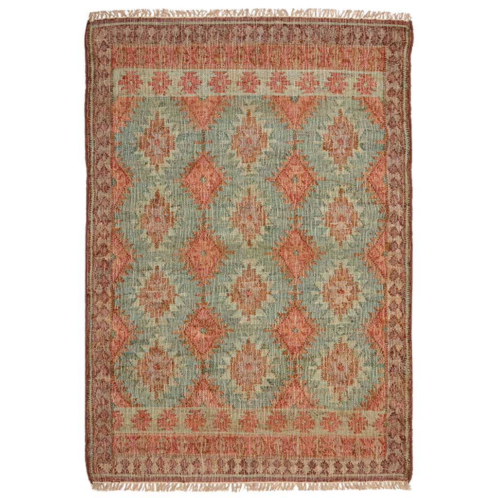 Cancun Jute Kelim Gulvtæppe - Liv Interior