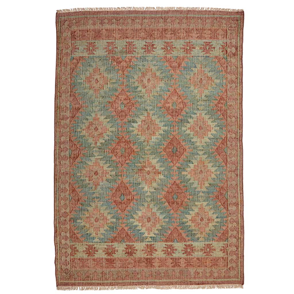 Cancun Jute Kelim Gulvtæppe - Liv Interior