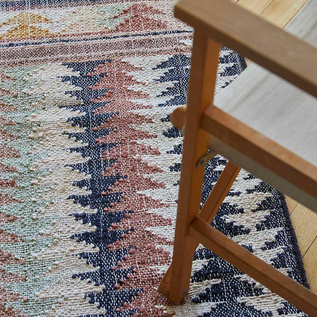 Fir Jute Kelim Gulvtæppe - Liv Interior