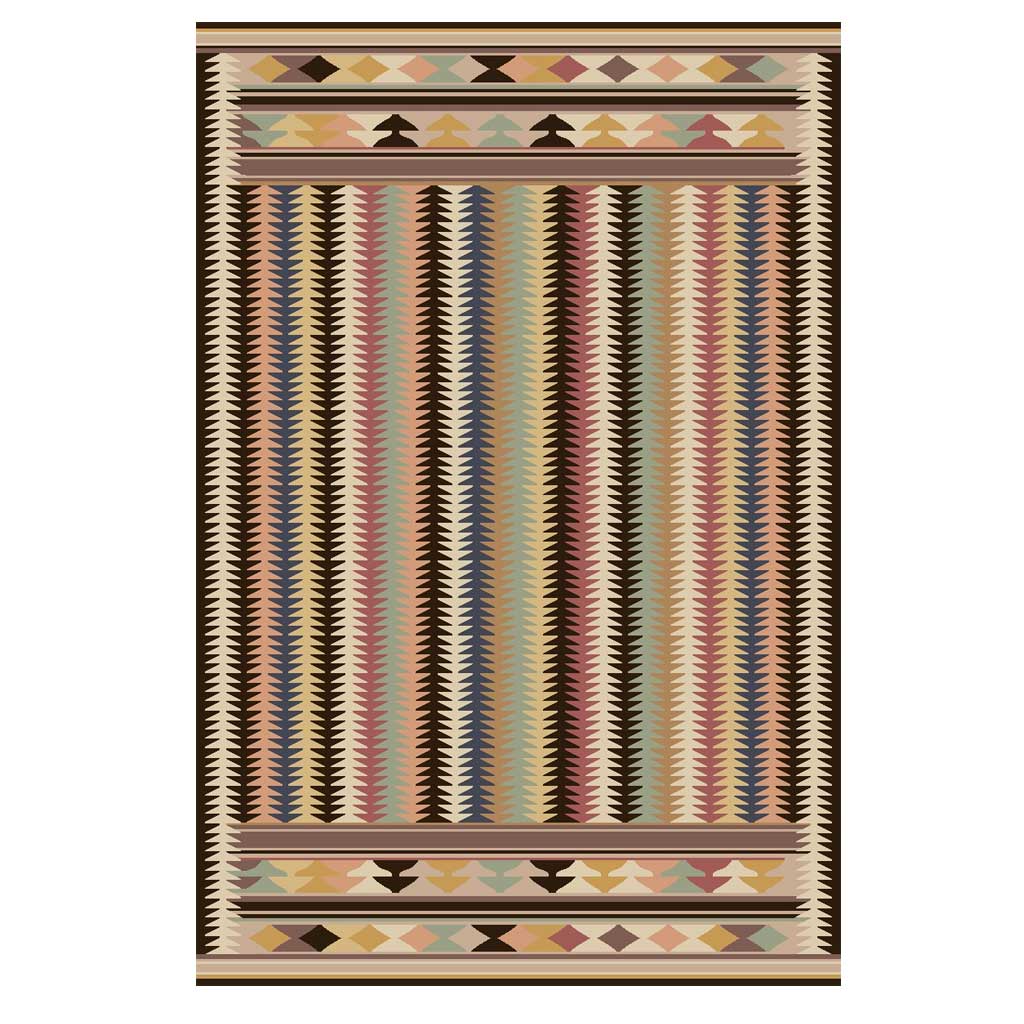 Fir Jute Kelim Gulvtæppe - Liv Interior