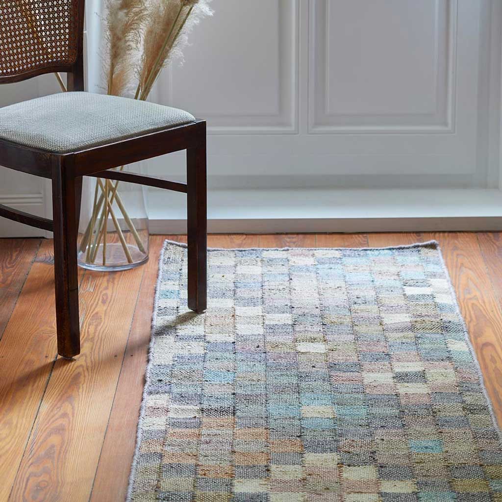 Matrix Jute Kelim Gulvtæppe - Liv Interior