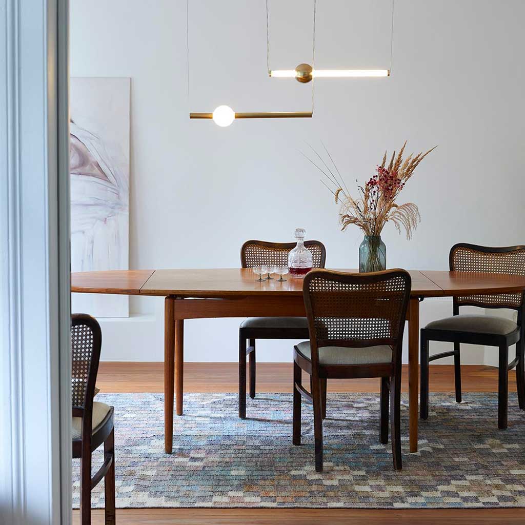 Matrix Jute Kelim Gulvtæppe - Liv Interior