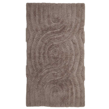 Swirl Shaggy Woolen Gulvtæppe - Liv Interior