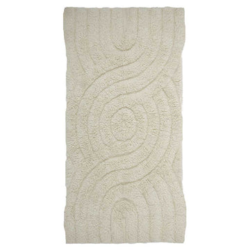 Swirl Shaggy Woolen Gulvtæppe - Liv Interior