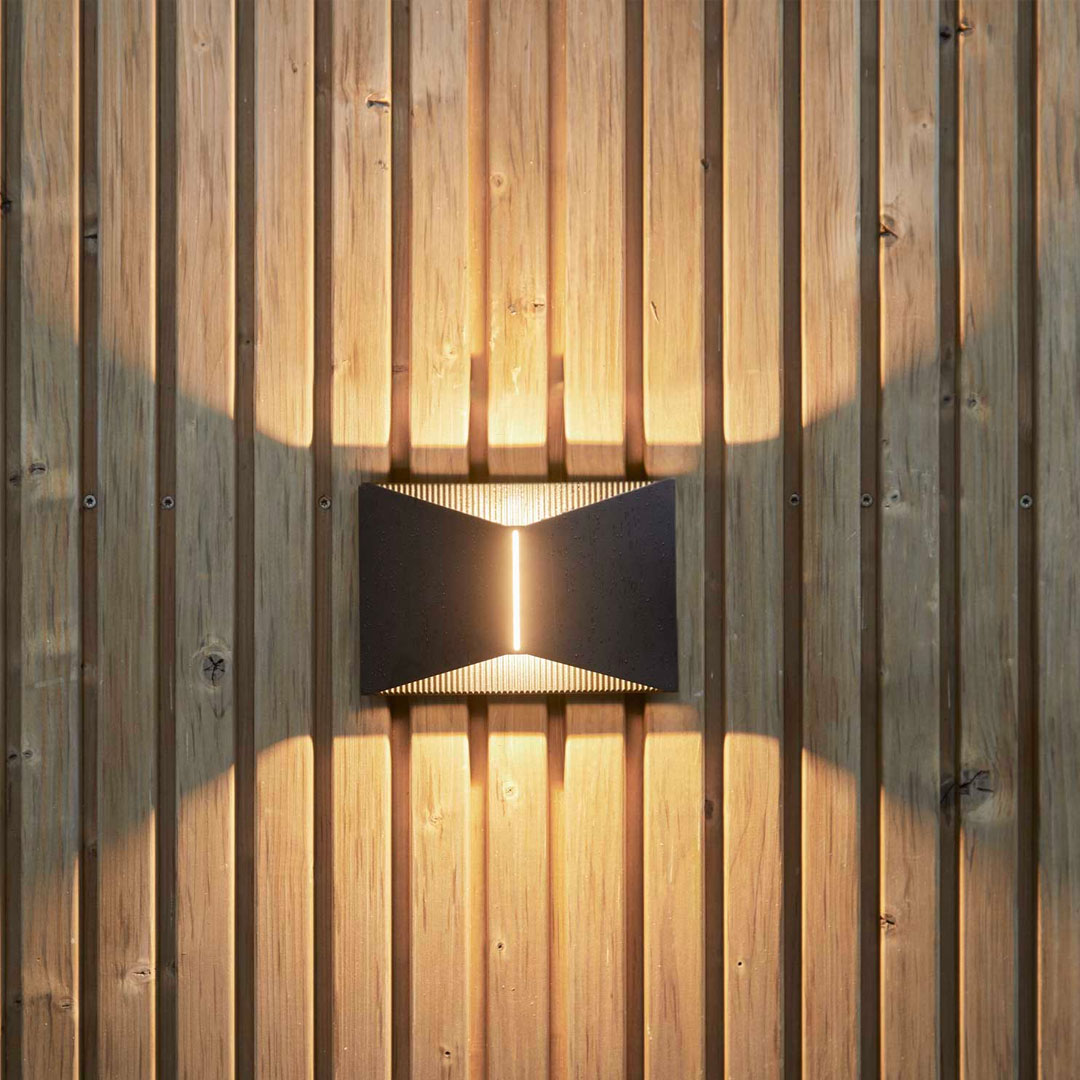 X-Wall Udendørs Væglampe - Sort - Loom Design