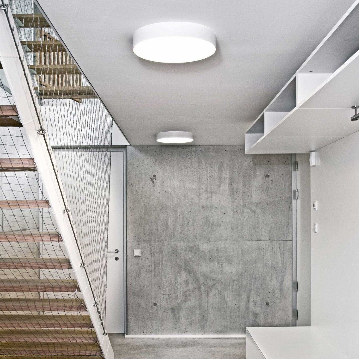 Lucia Ø35 Væg-/Loftlampe - Hvid - Loom Design