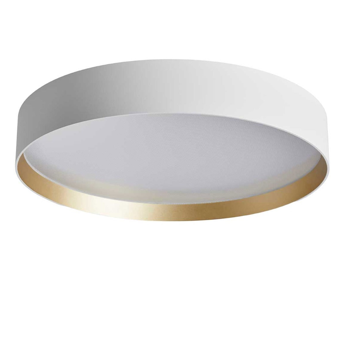 Lucia Ø45 Væg-/Loftlampe - Hvid Guld - Loom Design