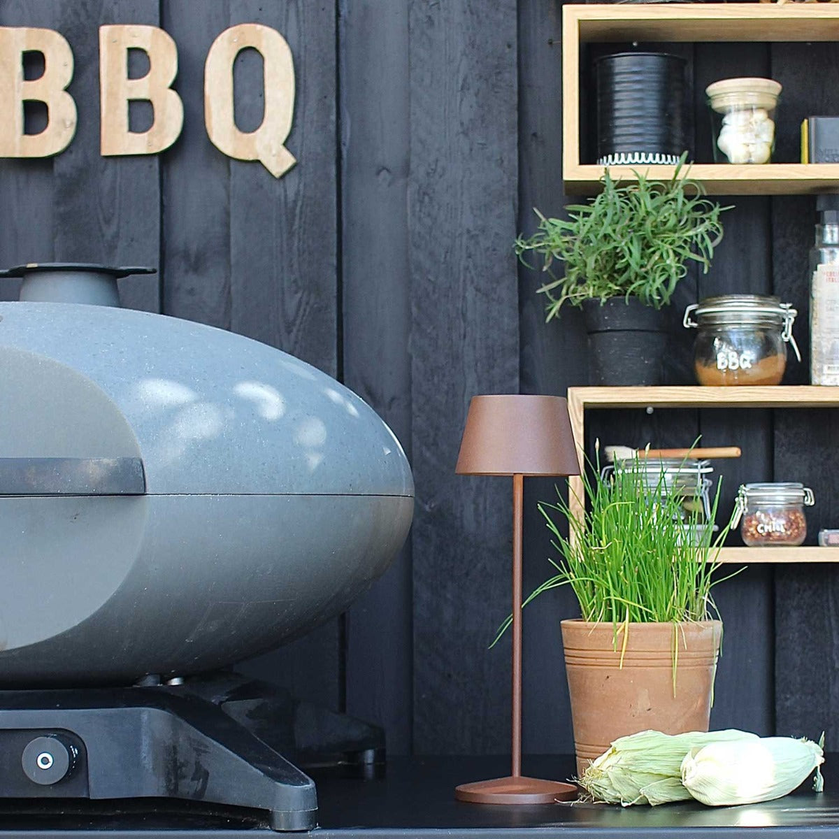 Modi Bordlampe - Corten - Loom Design