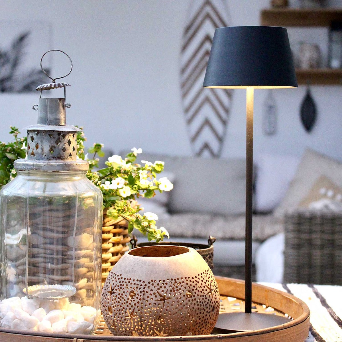 Modi Bordlampe - Sort - Loom Design