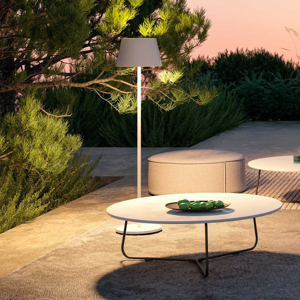 Modi Gulvlampe - Hvid - Loom Design