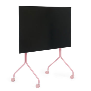 Moon Rollin' TV Stander - Bubble Gum - Pedestal