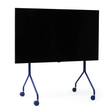 Moon Rollin' TV Stander - Ultra Marine - Pedestal