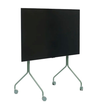 Moon Rollin' TV Stander - Mossy Green - Pedestal