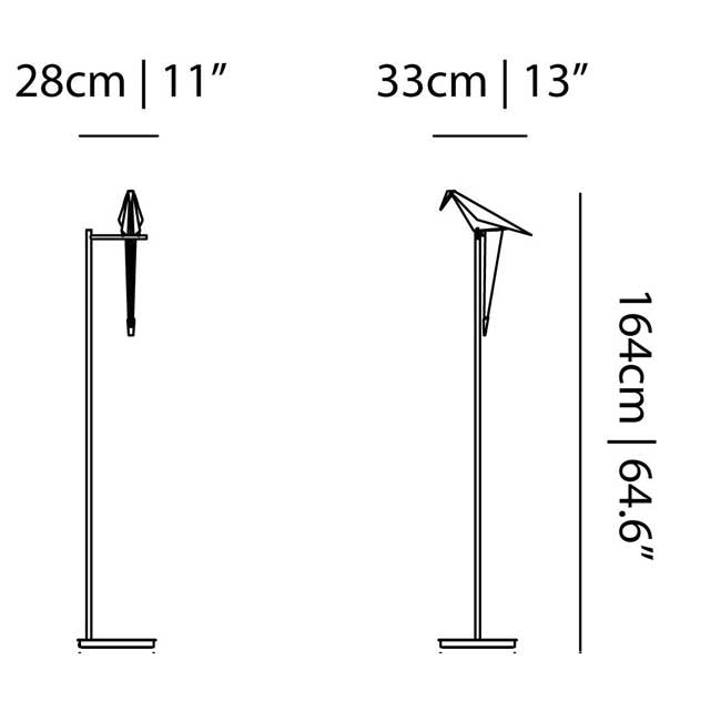 Perch Light Floor - Moooi