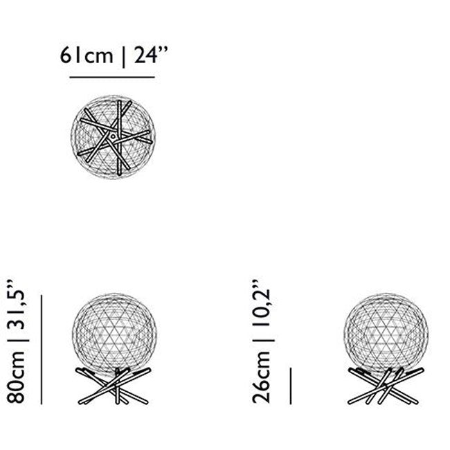 Raimond Tensegrity R61 gulvlampe - Moooi