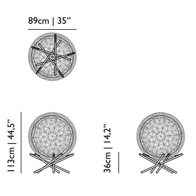 Raimond Tensegrity R89 gulvlampe - Moooi