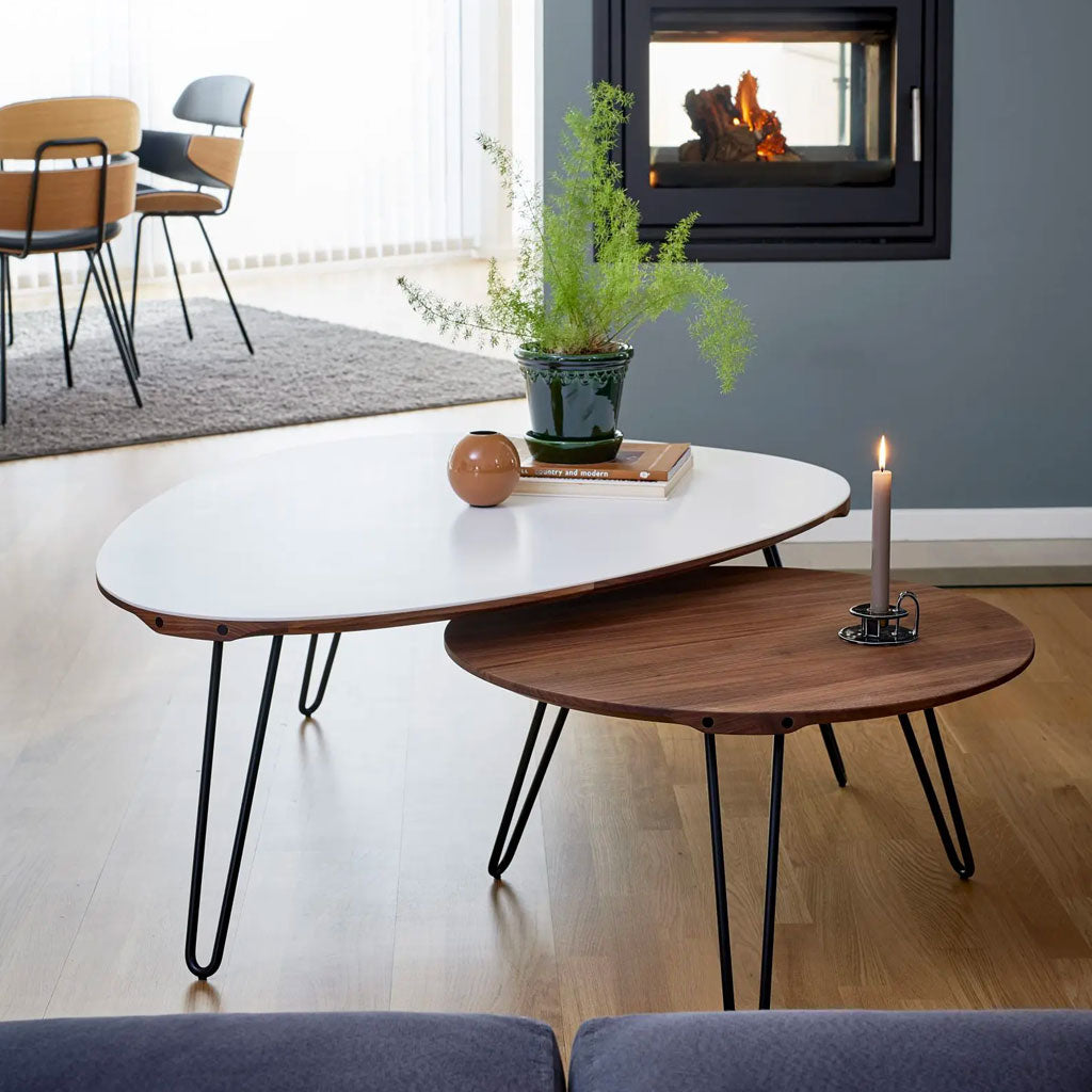 AK 1810 / AK 1850 sidebord. Massiv plade - Naver Collection