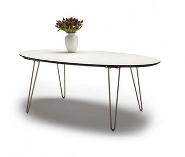 GM 6600 m/udtræk. Hvid Corian top. Ovalt - Naver Collection