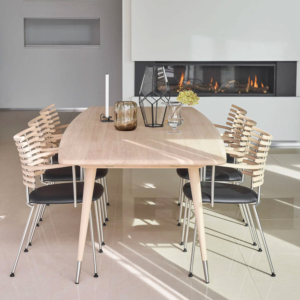 GM 9920 / GM 9924 Point Spisebord Bådsformet - Naver Collection