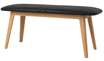 Nordic Bænk - Eg - Terra Black - SACKit