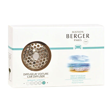 Ocean Breeze - Startsæt med duftfrisker til bil - Maison Berger