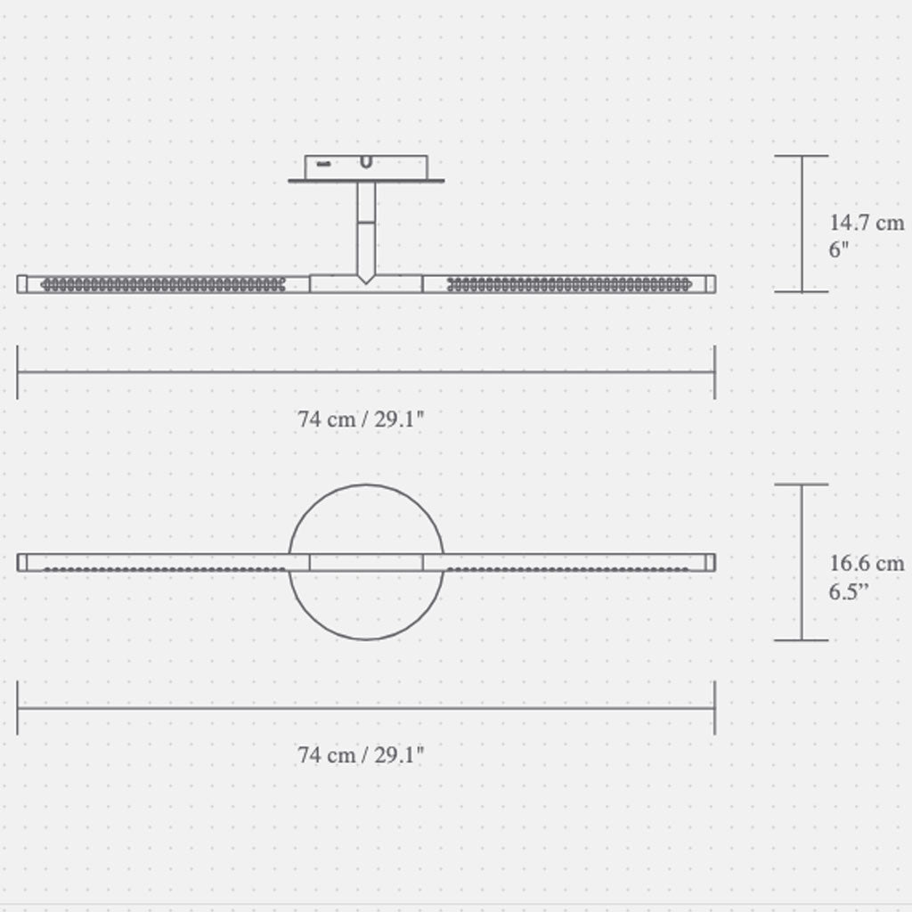 Omni Væglampe - Mini - Sort - Umage