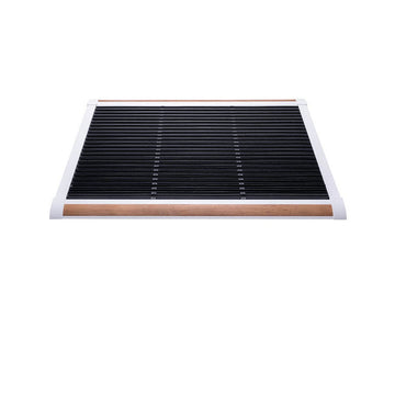 Outdoor mat dørmåtte - White/Teak - Rizz