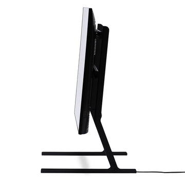 Bendy Low TV Stander - Charcoal - Pedestal