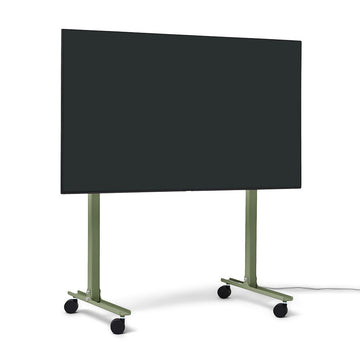 Straight Rollin' TV Stander - Mossy Green - Pedestal