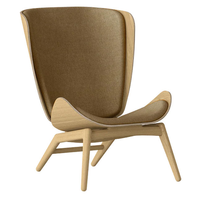 The Reader Lænestol - Oak/Sugar Brown - H: 105 cm - Umage