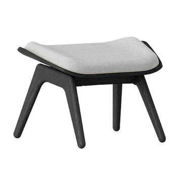 The Reader Ottoman Skammel - Black/Sterling - 42x60 cm - Umage