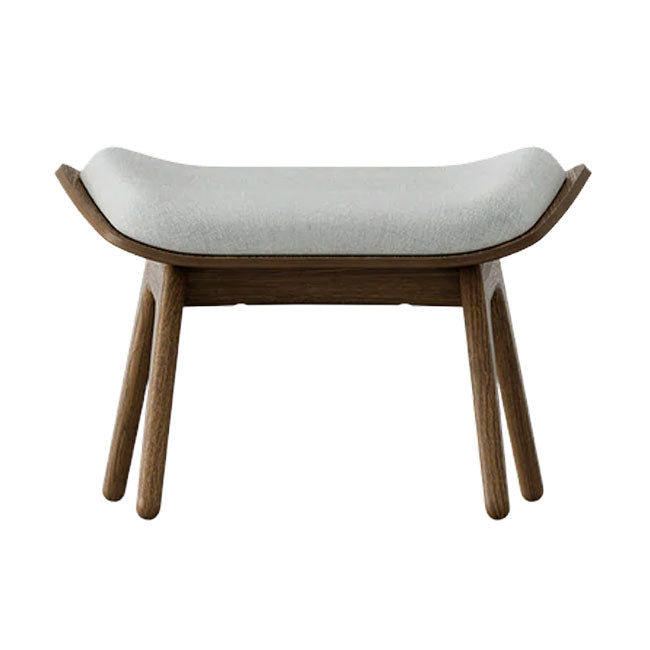 The Reader Ottoman Skammel - Dark Oak/Sterling - 42x60 cm - Umage