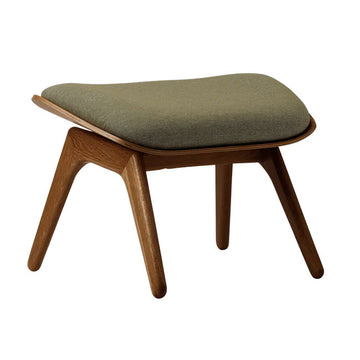 The Reader Ottoman Skammel - Dark Oak/Morning meadows - 42x60 cm - Umage