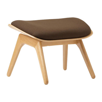 The Reader Ottoman Skammel - Oak/Mocca - 42x60 cm - Umage